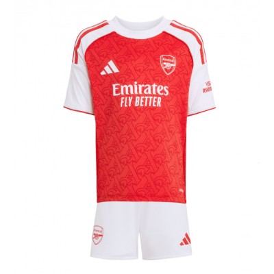 Arsenal Barn Hemmaställ 2025/26 Kortärmad Tröja + Shorts