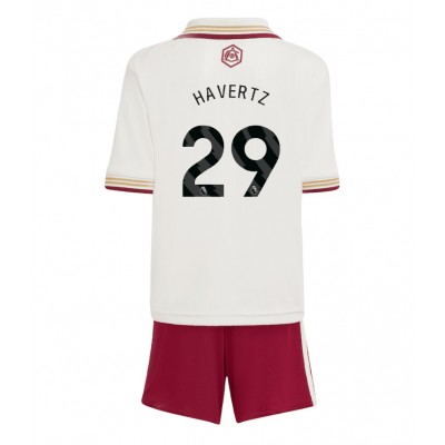 Arsenal Barn Tredjeställ 2025/26 Kai Havertz 29 Kortärmad Tröja + Shorts