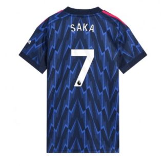 Arsenal Dam Bortatröja 2025/26 Bukayo Saka 7 Kortärmad Fotbollströja