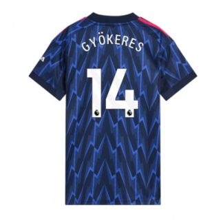 Arsenal Dam Bortatröja 2025/26 Viktor Gyökeres 14 Kortärmad Fotbollströja