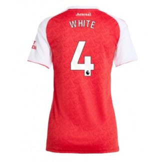 Arsenal Dam Hemmatröja 2025/26 Ben White 4 Kortärmad Fotbollströja