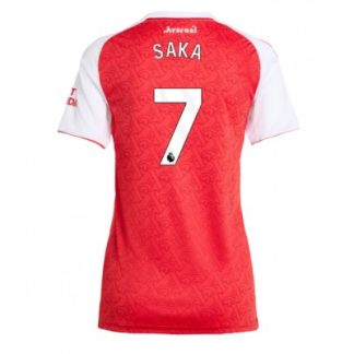 Arsenal Dam Hemmatröja 2025/26 Bukayo Saka 7 Kortärmad Fotbollströja