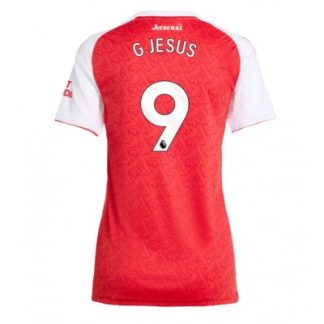 Arsenal Dam Hemmatröja 2025/26 Gabriel Jesus 9 Kortärmad Fotbollströja