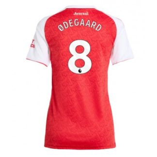 Arsenal Dam Hemmatröja 2025/26 Martin Ødegaard 8 Kortärmad Fotbollströja