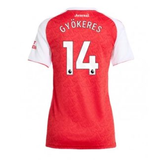 Arsenal Dam Hemmatröja 2025/26 Viktor Gyökeres 14 Kortärmad Fotbollströja