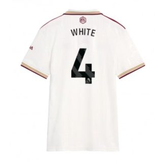Arsenal Dam Tredjetröja 2025/26 Ben White 4 Kortärmad Fotbollströja