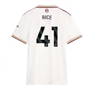 Arsenal Dam Tredjetröja 2025/26 Declan Rice 41 Kortärmad Fotbollströja