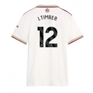 Arsenal Dam Tredjetröja 2025/26 Jurrien Timber 12 Kortärmad Fotbollströja