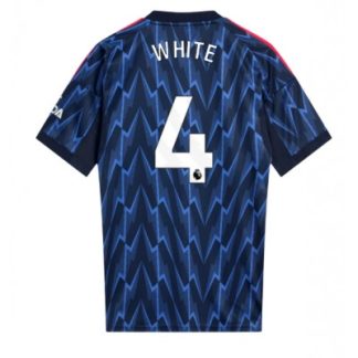 Arsenal Herr Bortatröja 2025/26 Ben White 4 Kortärmad Fotbollströja