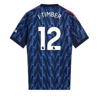 Arsenal Herr Bortatröja 2025/26 Jurrien Timber 12 Kortärmad Fotbollströja