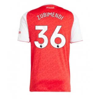 Arsenal Herr Hemmatröja 2025/26 Martín Zubimendi 36 Kortärmad Fotbollströja