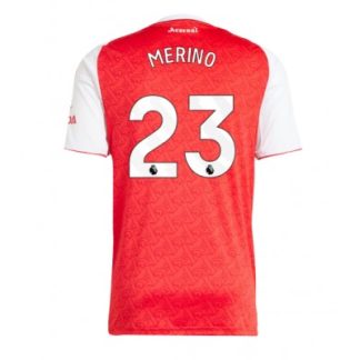 Arsenal Herr Hemmatröja 2025/26 Mikel Merino 23 Kortärmad Fotbollströja