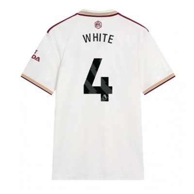Arsenal Herr Tredjetröja 2025/26 Ben White 4 Kortärmad Fotbollströja