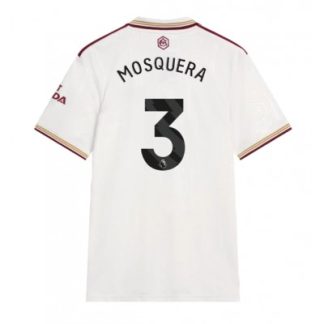 Arsenal Herr Tredjetröja 2025/26 Cristhian Mosquera 3 Kortärmad Fotbollströja