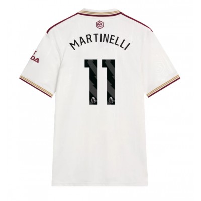 Arsenal Herr Tredjetröja 2025/26 Gabriel Martinelli 11 Kortärmad Fotbollströja