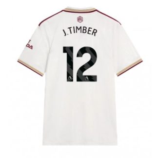 Arsenal Herr Tredjetröja 2025/26 Jurrien Timber 12 Kortärmad Fotbollströja