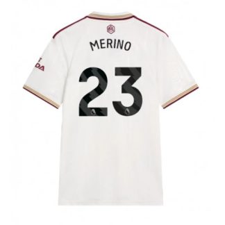 Arsenal Herr Tredjetröja 2025/26 Mikel Merino 23 Kortärmad Fotbollströja