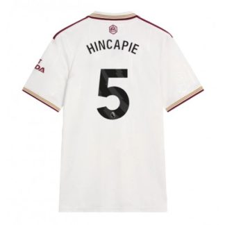 Arsenal Herr Tredjetröja 2025/26 Piero Hincapié 5 Kortärmad Fotbollströja