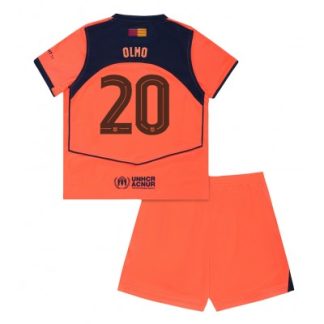 FC Barcelona Barn Tredjeställ 2025/26 Dani Olmo 20 Kortärmad Tröja + Shorts