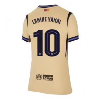 FC Barcelona Dam Bortatröja 2025/26 Lamine Yamal #10 Kortärmad Fotbollströja