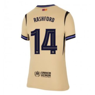 FC Barcelona Dam Bortatröja 2025/26 Marcus Rashford 14 Kortärmad Fotbollströja