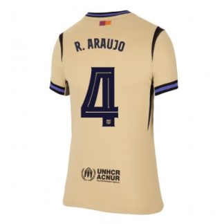 FC Barcelona Dam Bortatröja 2025/26 Ronald Araujo #4 Kortärmad Fotbollströja