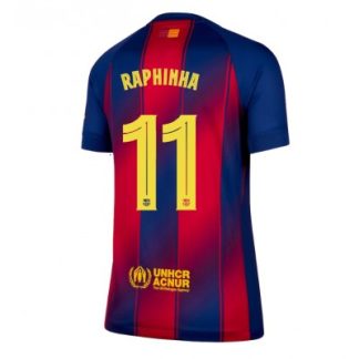 FC Barcelona Dam Hemmatröja 2025/26 Raphinha Belloli 11 Kortärmad Fotbollströja