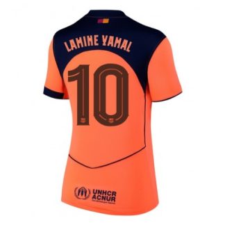 FC Barcelona Dam Tredjetröja 2025/26 Lamine Yamal #10 Kortärmad Fotbollströja