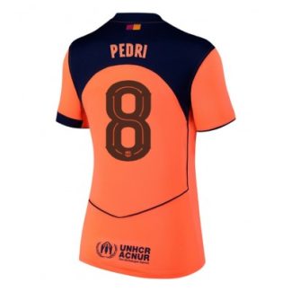 FC Barcelona Dam Tredjetröja 2025/26 Pedri Gonzalez 8 Kortärmad Fotbollströja
