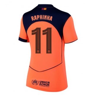 FC Barcelona Dam Tredjetröja 2025/26 Raphinha Belloli 11 Kortärmad Fotbollströja
