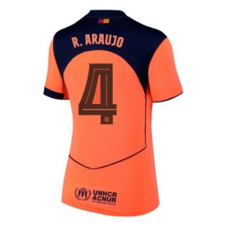 FC Barcelona Dam Tredjetröja 2025/26 Ronald Araujo #4 Kortärmad Fotbollströja