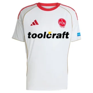 FC Nürnberg Herr Bortatröja 2025/26 Kortärmad Fotbollströja