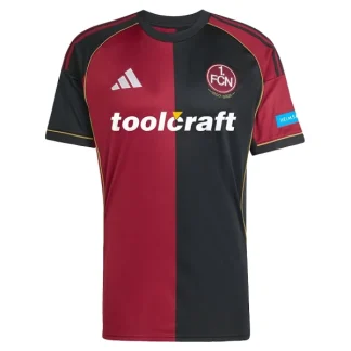 1. FC Nürnberg Herr Hemmatröja 2025/26 Kortärmad Fotbollströja