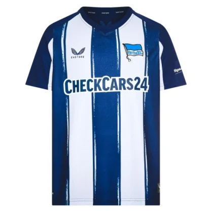 Hertha BSC Herr Hemmatröja 2025/26 Kortärmad Fotbollströja