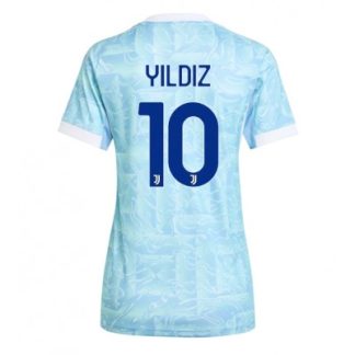 Juventus Dam Bortatröja 2025/26 Kenan Yildiz 10 Kortärmad Fotbollströja