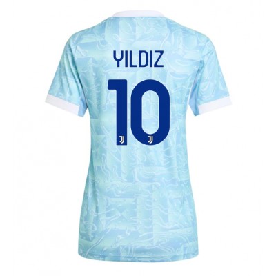 Juventus Dam Bortatröja 2025/26 Kenan Yildiz 10 Kortärmad Fotbollströja