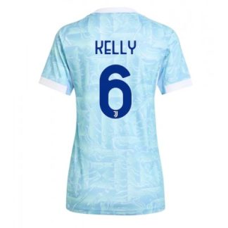 Juventus Dam Bortatröja 2025/26 Lloyd Kelly 6 Kortärmad Fotbollströja