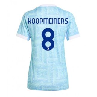 Juventus Dam Bortatröja 2025/26 Teun Koopmeiners 8 Kortärmad Fotbollströja