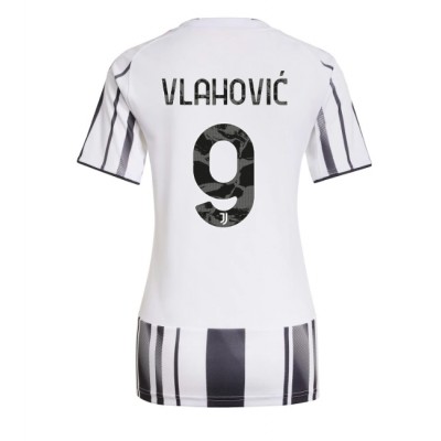 Juventus Dam Hemmatröja 2025/26 Dušan Vlahović 9 Kortärmad Fotbollströja