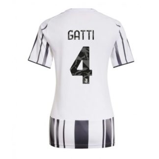 Juventus Dam Hemmatröja 2025/26 Federico Gatti 4 Kortärmad Fotbollströja