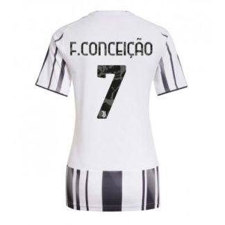 Juventus Dam Hemmatröja 2025/26 Francisco Conceição 7 Kortärmad Fotbollströja