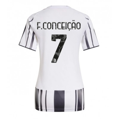 Juventus Dam Hemmatröja 2025/26 Francisco Conceição 7 Kortärmad Fotbollströja