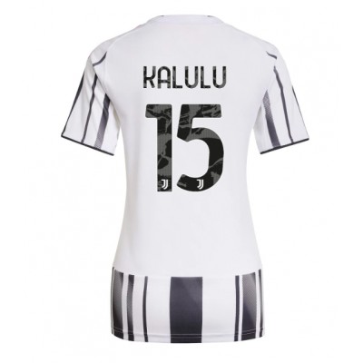 Juventus Dam Hemmatröja 2025/26 Pierre Kalulu 15 Kortärmad Fotbollströja