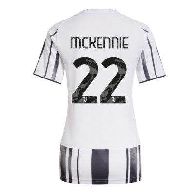 Juventus Dam Hemmatröja 2025/26 Weston McKennie 22 Kortärmad Fotbollströja