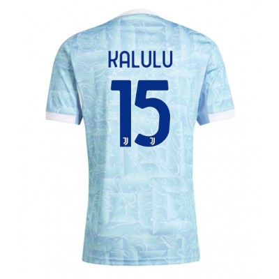 Juventus Herr Bortatröja 2025/26 Pierre Kalulu 15 Kortärmad Fotbollströja