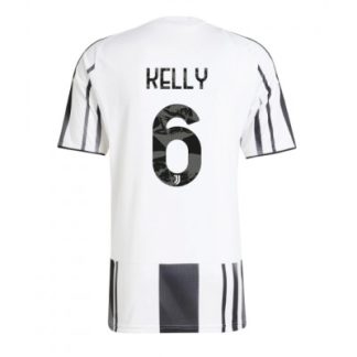 Juventus Herr Hemmatröja 2025/26 Lloyd Kelly 6 Kortärmad Fotbollströja