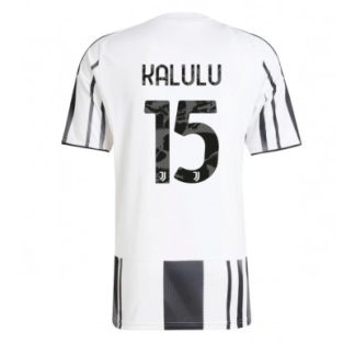 Juventus Herr Hemmatröja 2025/26 Pierre Kalulu 15 Kortärmad Fotbollströja