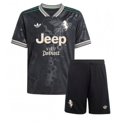 Juventus Tredjeställ 2025/26 Barn Kortärmad Tröja + Shorts