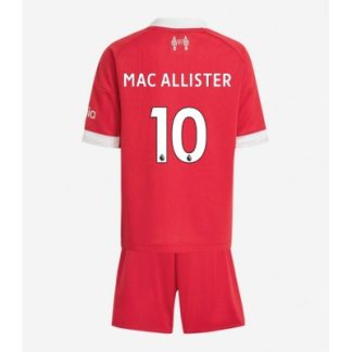 Liverpool Barn Hemmaställ 2025/26 Alexis Mac Allister 10 Kortärmad Tröja + Shorts
