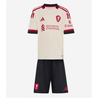 Liverpool Bortaställ 2025/26 Barn Kortärmad Tröja + Shorts